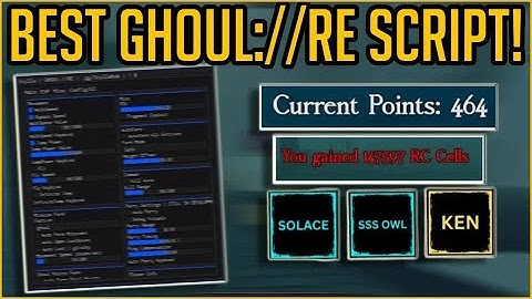 BEST GHOUL://RE SCRIPT! INSTA KILL, AUTO PARRY, INFINITE RC, FARM RAID BOSSES, GHOUL POINTS!