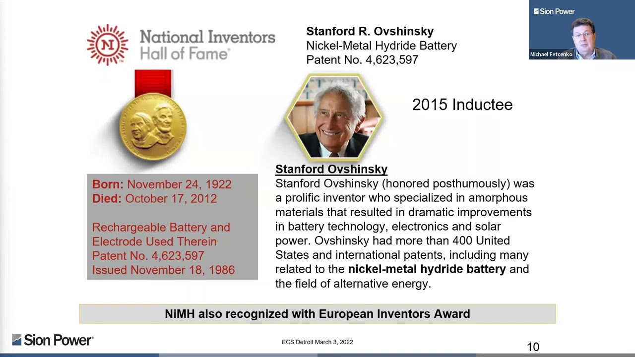 Lithium Metal Anode Licerion Batteries for Electric Vehicles: NiMH, Li-Ion, and What Comes Next