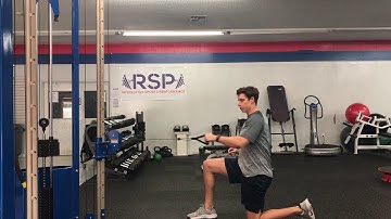 Cable 1/2 Kneeling One Arm Row w/ Rotation