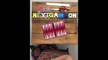 My handmade backgammon I hope you like it