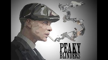 Peaky blinders | Thomas shelby | Vector Art | Vexel Art - Photoshop Timelapse - WISH