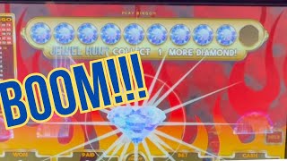 HOT RED RUBY LAST DIAMOND #JACKPOT! #vgt #redscreen #casino