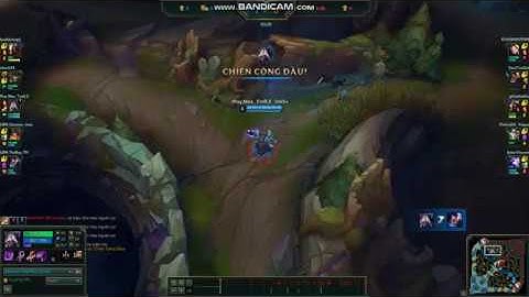 Kassadin rừng Chiến công đầu quá dễ dàng!