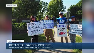 Lewis Ginter workers protest against 'low pay,' 'unsafe' working conditions