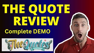 The quote Review | Complete DEMO of The quote screenshot 4