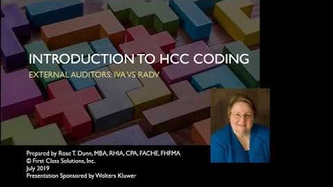 Intro to HCC Coding: External Auditors: IVA vs RADV