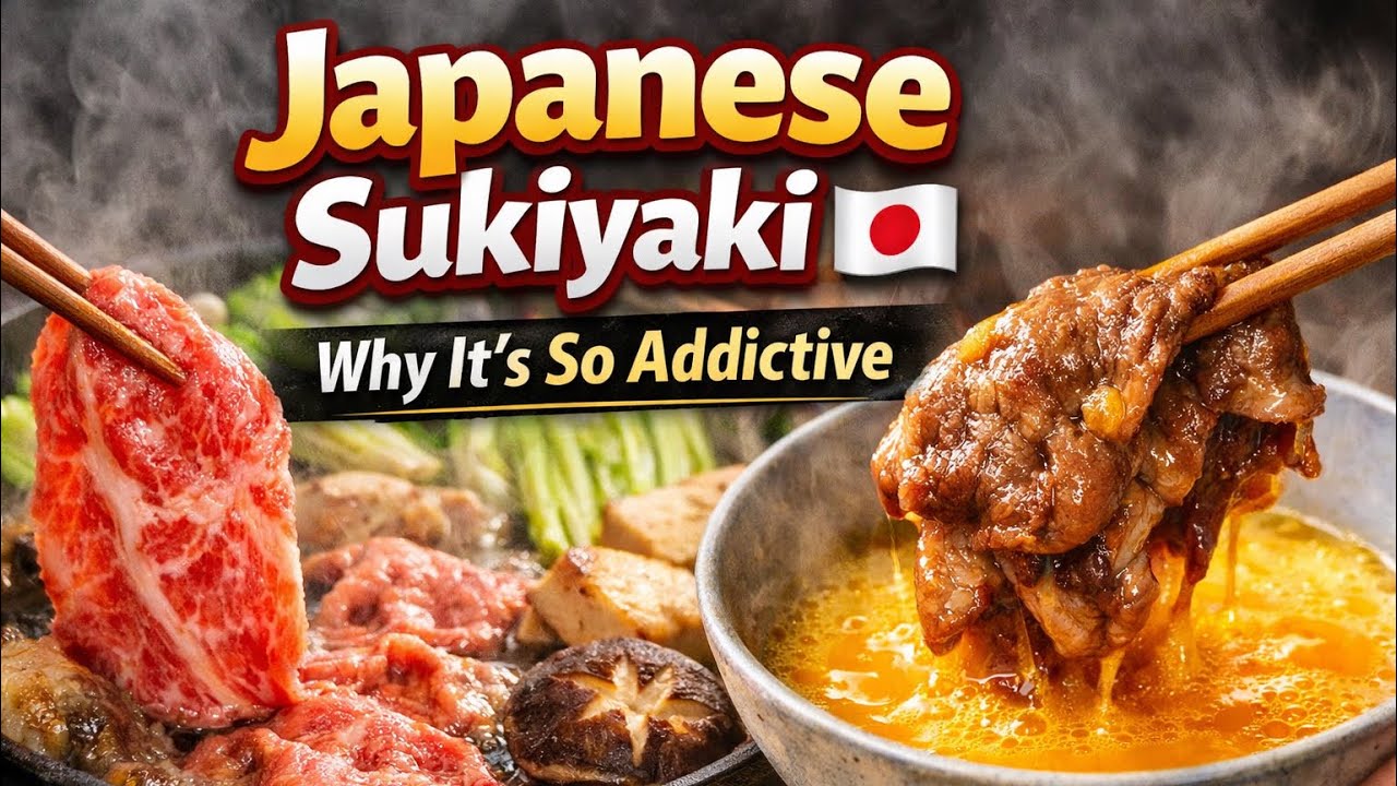 🇯🇵🍲🥩Как японцы едят сукияки 