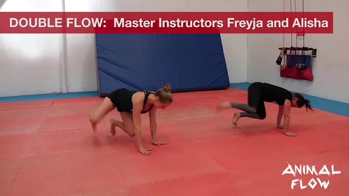 Animal Flow Master Instructors Freyja Spence and A...