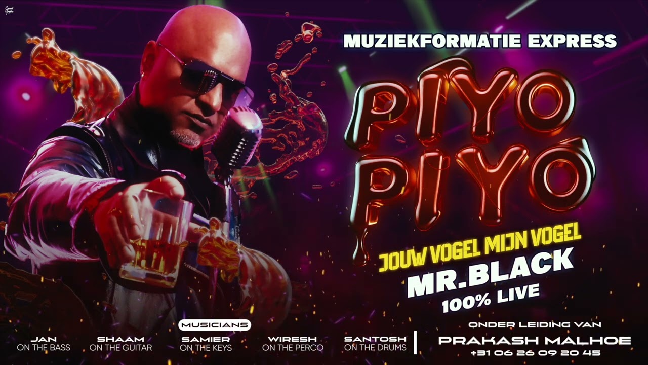 PIYO PIYO / JOUW VOGEL MIJN VOGEL - MR. BLACK || MUZIEKFORMATIE EXPRESS || SU HOLI TOUR ALBUM 2025