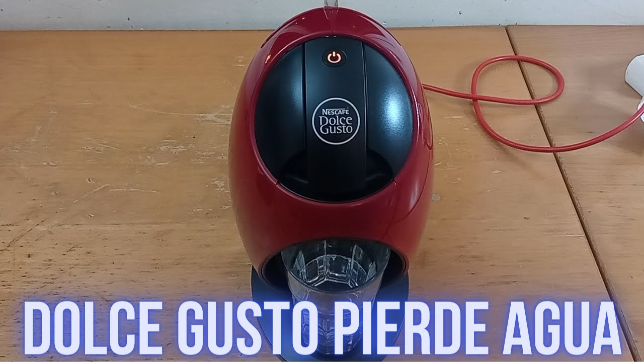 ✓ Cafetera Delonghi dolce gusto Jovia pierde agua y tiene la luz naranja -  YouTube