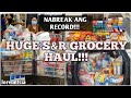 Huge SnR Grocery Haul!!! | Na-Break ang Grocery Shopping Record! | Monthly Grocery Haul |Lorelin Sia