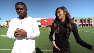 100-Yards With Tina Nguyen Unlv Rb Charles Williams