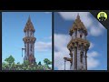 How To Build A Tower In Minecraft Easy!! [Tutorial 2021]
