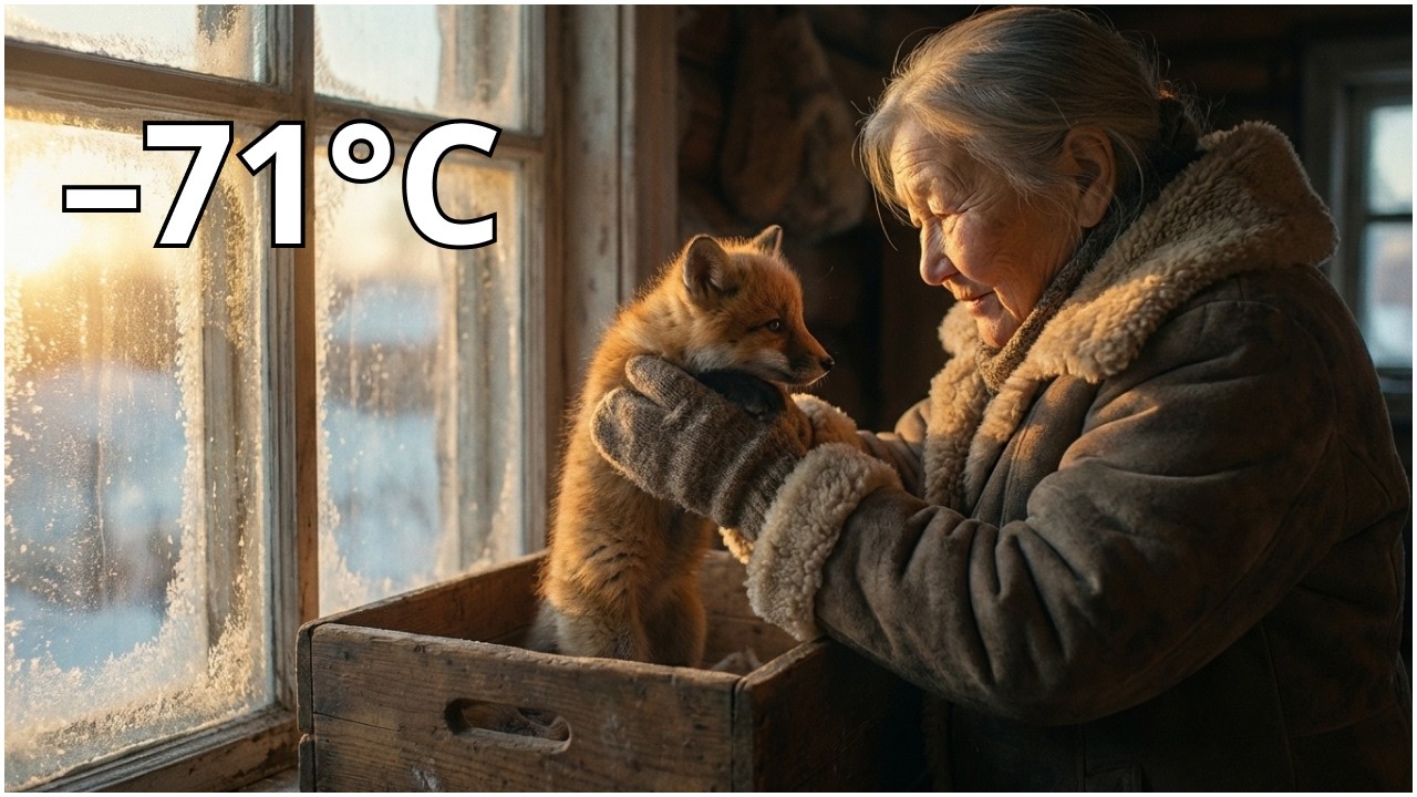 Lonely Woman Found a Fox Kit in -71°C. What Happened Next Will Melt Your Heart ❄️🦊