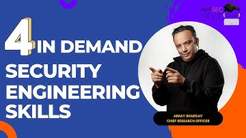 4 in Demand Security Engineering Skills : 2023 & Beyond