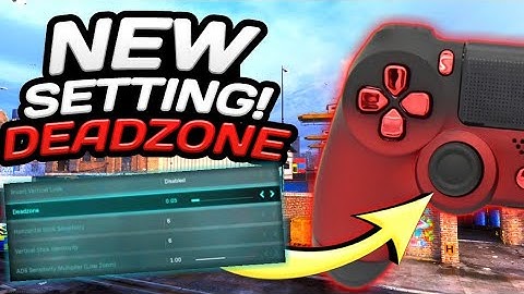 This NEW DEADZONE SETTING Will IMPROVE YOUR SKILL INSTANTLY! Modern Warfare Update 1.20