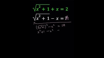 Solving A Radical Equation | Algebra