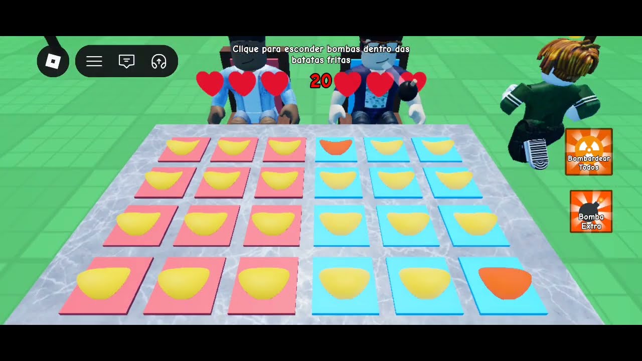 Jogando a frente do bum bum bum 