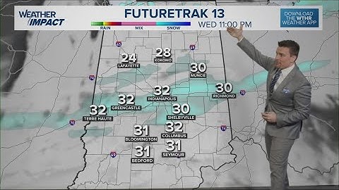 Another cold front, another round of light snow hits Indiana tonight | Latest snowfall forecast