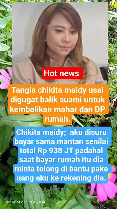 Download lagu manta penyanyi cilik chikita meidy digugat balik oleh mantan suami ...
