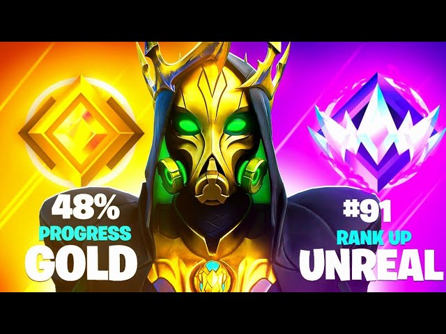 Gold to Unreal SPEEDRUN.. (Fortnite Season 2) class=