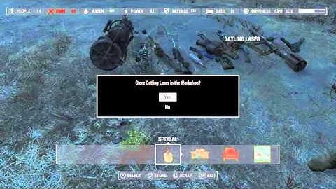 Fallout 4 How To Reduce Settlement Size