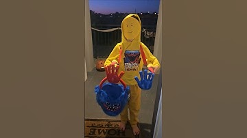 Poppy Playtime Player Trick or Treating My House! #poppyplaytime #grabpack #huggywuggy #jumpscare