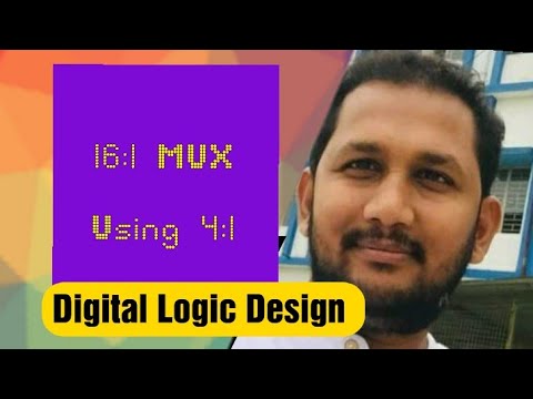 Design 16:1 MUX using 4:1 MUX - YouTube