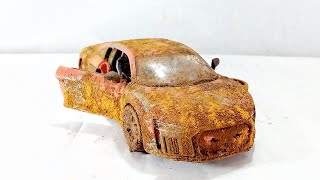Restoration Abandoned Audi R8 V10 Model Car [SuperCar-2020]