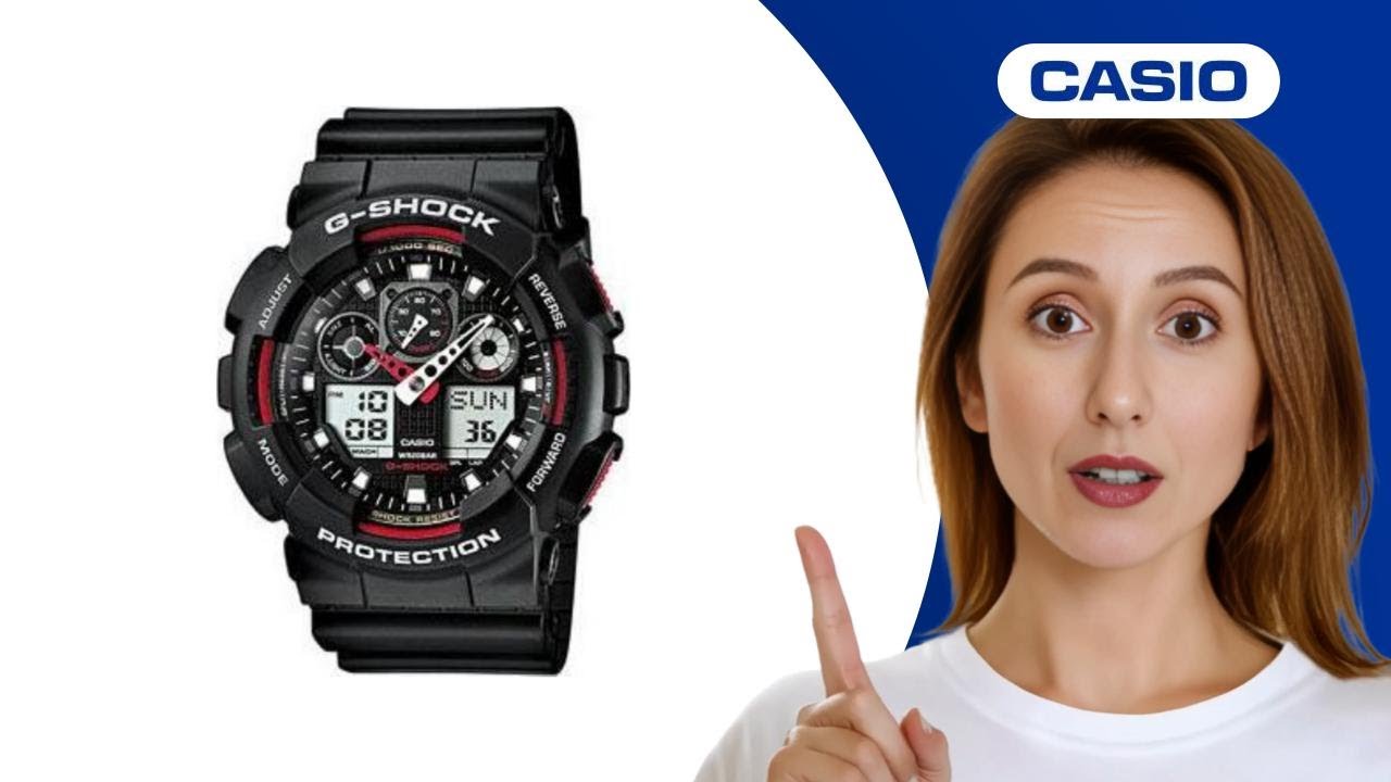 Jak zresetować wskazówki analogowe w zegarku Casio G-Shock Classic GA
