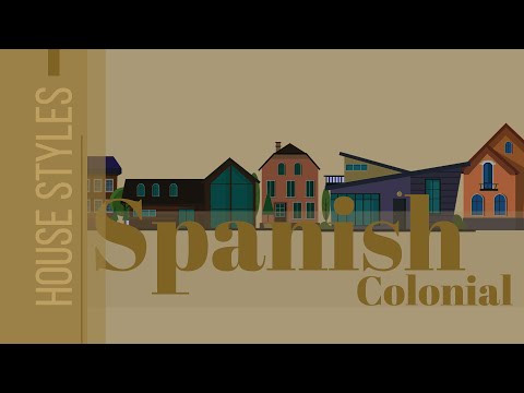 스페인 식민지 스타일 건축