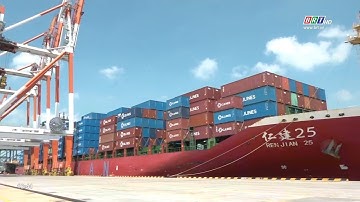 Tân cảng Cái Mép- Thị Vải đón chuyến tàu đầu tiên khai thác tuyến dịch vụ CES | BRTgo