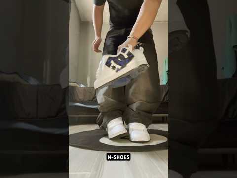 Білі реперські кросівки DC SHOES в магазине обуви N-SHOES у Харкові