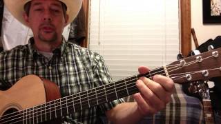 Neon Moon Intro & Chords in A with Bass Pattern - Brooks & Dunn