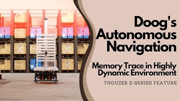 THOUZER autonomous navigation in highly dynamic environment [E-SERIES Feature]