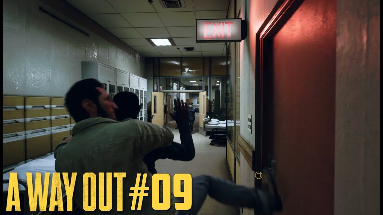 DAS PROBLEM MIT DER TÜR!!🔥😱|| A WAY OUT KOOP #09 || Deutsch lets play a little game