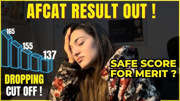 AFCAT 1 2024 RESULT- Dropped Cut off? Should I go to SSB? Merit in Score ?