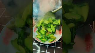 今日菜品：芥兰炒牛肉。在潮汕，一想到牛肉就会要点沙茶酱。#food #daily