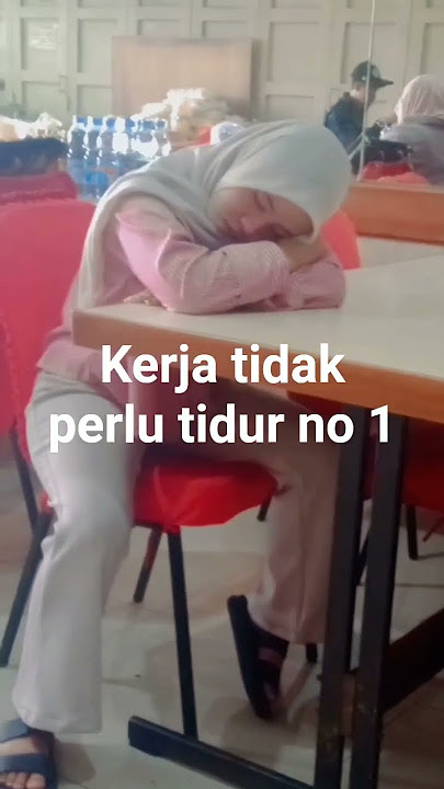 tidur no1 😭