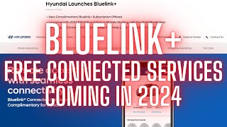 Bluelink+ FREE Connected Services Coming to Ioniq 6 And ALL 2024 Hyundai Models by CarsJubilee 2,260 views 1 year ago 4 minutes, 12 seconds