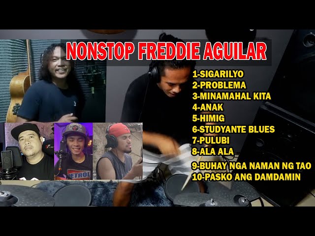 NONSTOP FREDDIE AGUILAR DRUM COVER REY MUSIC COLLECTION class=