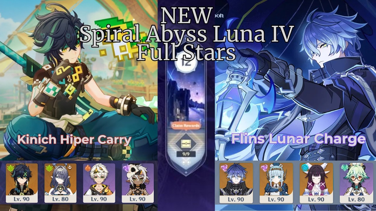C0 Kinich Hyper carry & C1 Flins Lunar Charge | Spiral Abyss 6.4 Luna IV | Genshin Impact