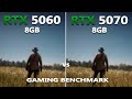 LAPTOP RTX 5060 vs RTX 5070 GAMING BENCHMARK TEST | Which one is Better in Gaming? |