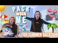 Pack With Me for SUMMER VACATION | How to Pack Like A Pro | aliyah simone