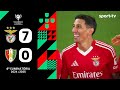 Resumo: Benfica 7-0 Estrela Amadora - Taça de Portugal | sport tv
