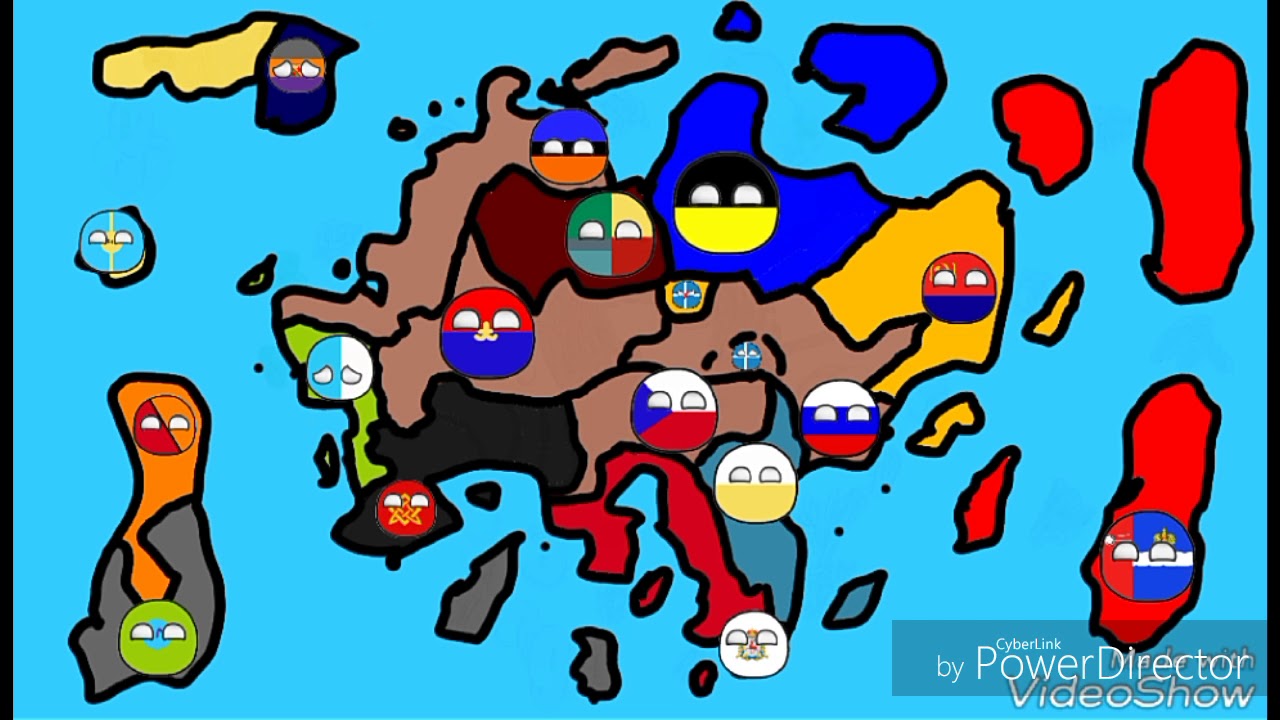 Карта европы для мапперов