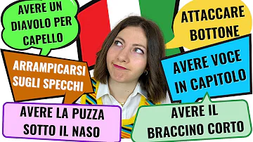 Quali sono le espressioni idiomatiche?