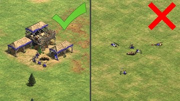 What makes a successful boar lure in AoE2?