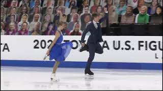 2021 US Figure Skating Championships - Junior Rhythm Dance | Leah Neset - Artem Markelov