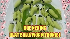 RESEP KUE KERING ULAT BULU / WORM COOKIES YANG SUPER ENAK, RENYAH ALA MAMAH REYHAN... - Durasi: 7.13. 